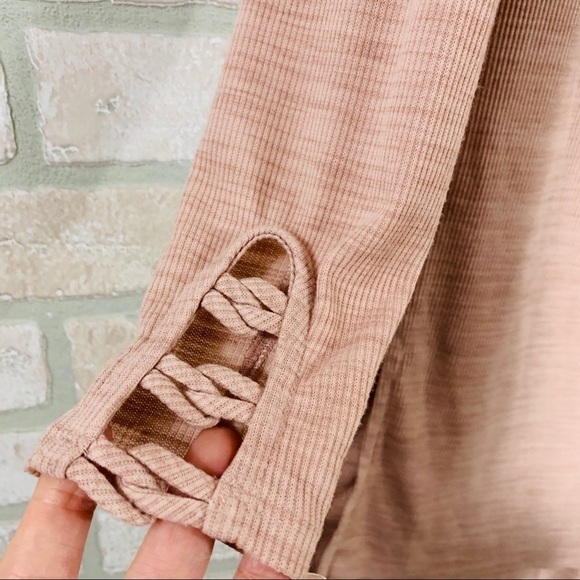 Anthropologie Pure+Good Ribbed Tunic Top - Picture 4 of 8